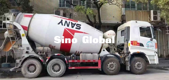 Xe trộn bê tông 10M³ đã qua sử dụng Sany SY310C-8W cho ngành xây dựng