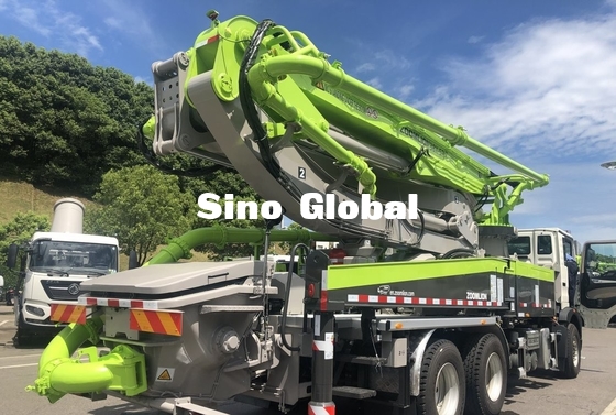 Xe tải bơm bê tông Zoomlion Putzmeister Sany XCMG 23m đến 88m với khung tùy chọn