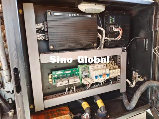 Máy bơm bê tông gắn rơ moóc đã qua sử dụng Công suất động cơ 181KW Van S
