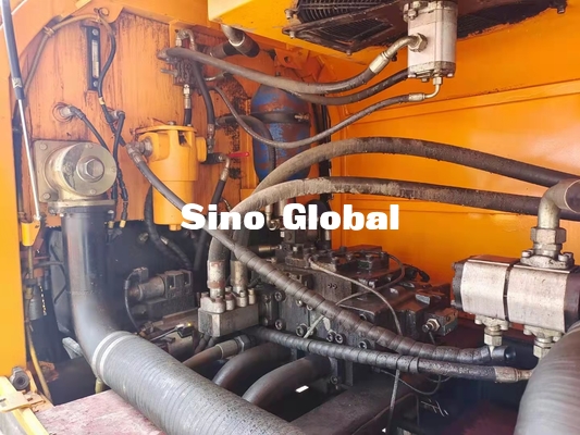 Máy bơm bê tông gắn rơ moóc đã qua sử dụng Công suất động cơ 181KW Van S