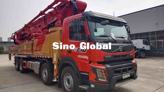 Xe tải bơm bê tông Sany 56M với khung xe Volov Isuzu